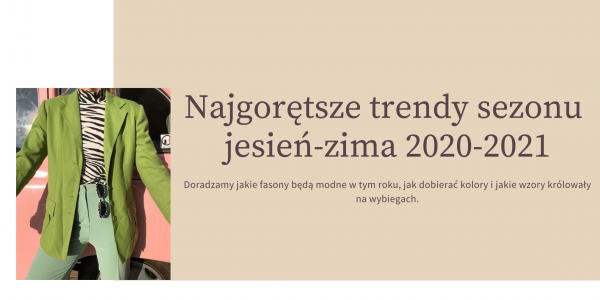 Herbst-Winter-Trends 2020/2021